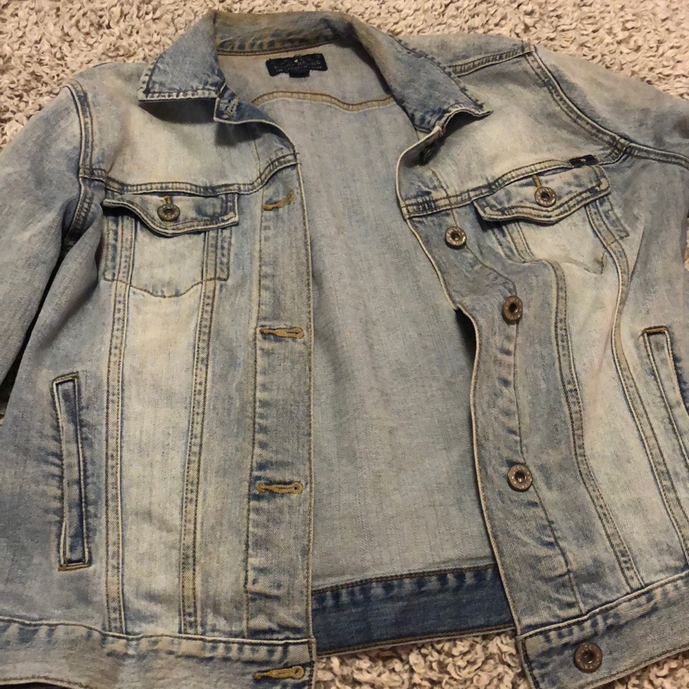 Blue jean jacket
